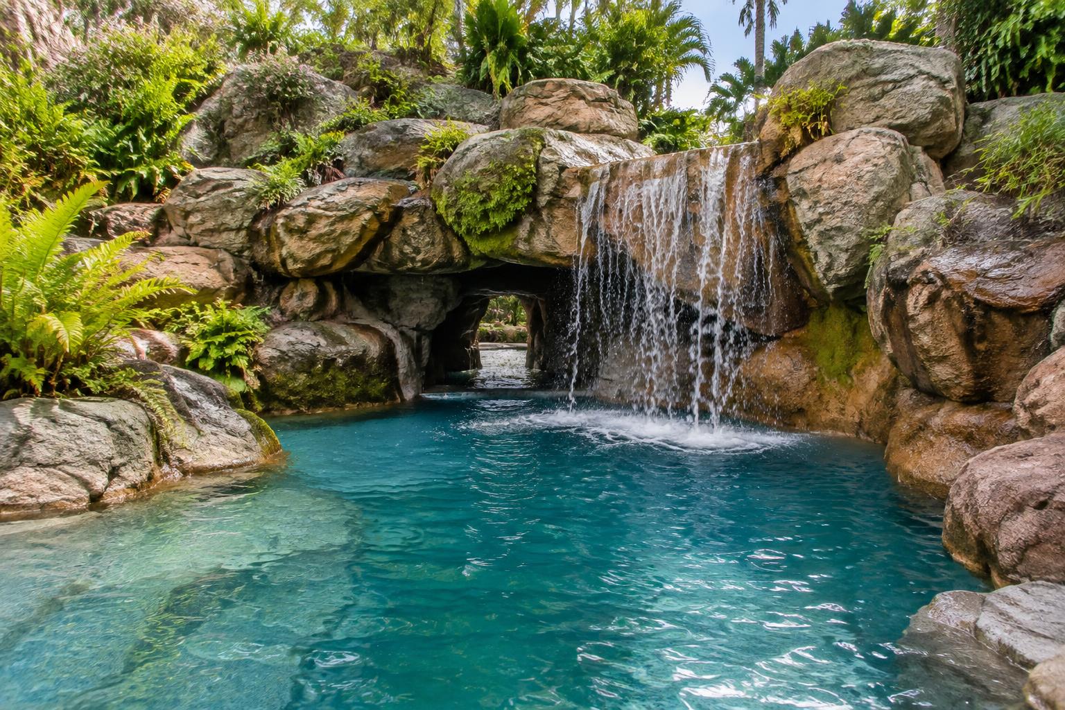 The Grotto, an illustrative luxury pool design