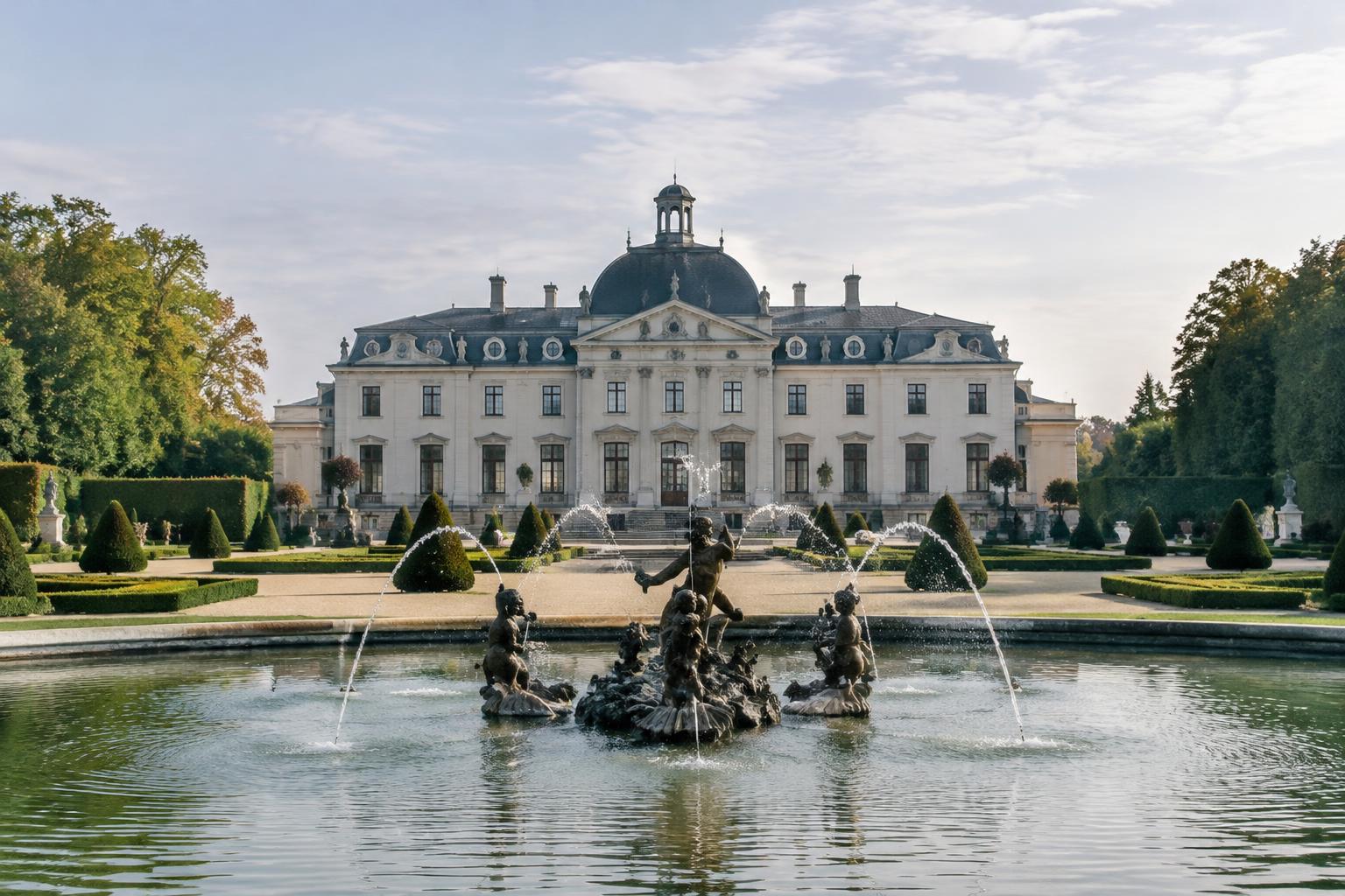 The Versailles, an illustrative luxury pool design